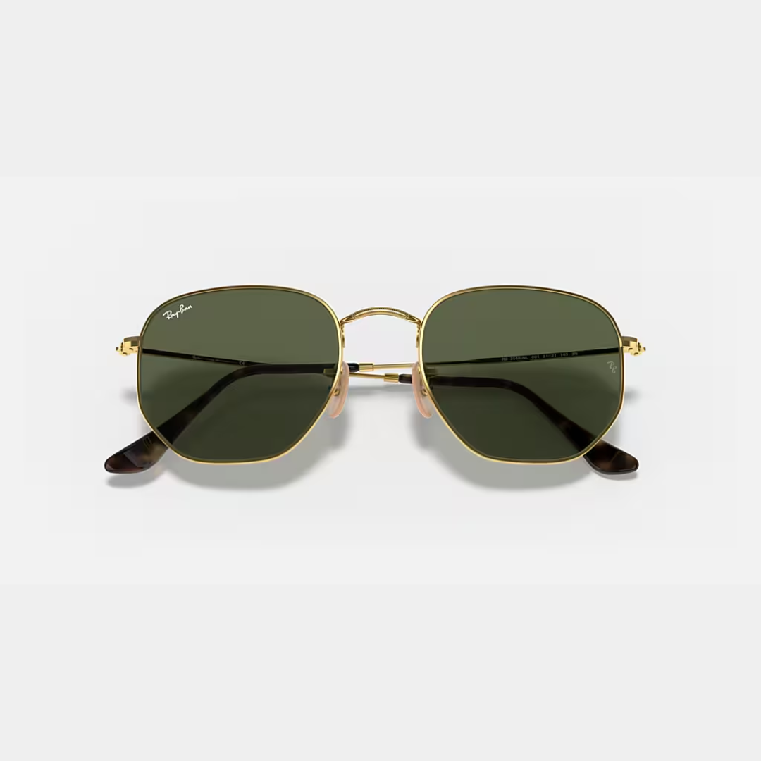 Óculos de Sol Ray Ban Hexagonal Flat Lenses RB3548NL 001 51-21