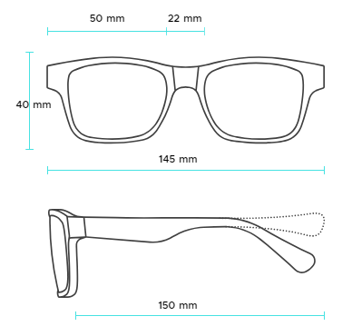 Óculos de Sol Wayfarer Clássico 2140 901 50-22